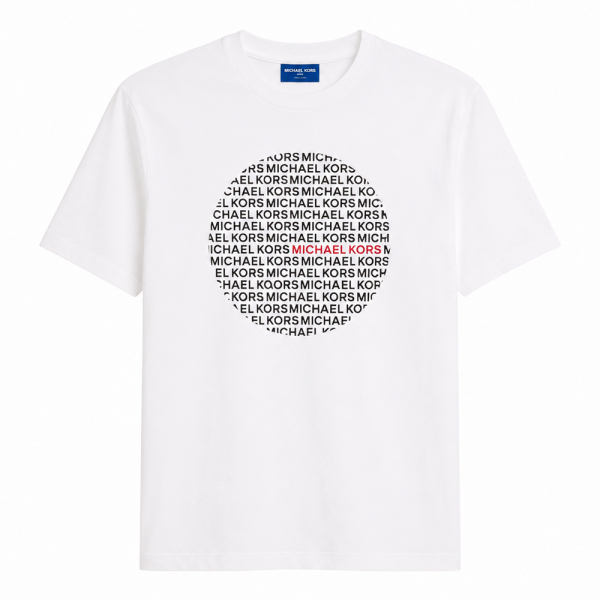 Michael Kors T-shirts Blanc - T-SHIRT AVEC LOGO CERCLE IMPRIM - XL - Ref 71 €